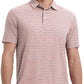 M MAELREG Mens Striped Golf Shirts Short Sleeve Silk-Like Touch Water-Resistant Breathable Soft Collared Polo Shirts for Men