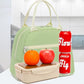 FlowFly Insulated Lunch Cooler Bag - Tote Bag Organizer for Women/Men, Prairie Green