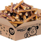 ValueBull Bully Sticks for Large Dogs, Jumbo 6 Inch, 100 Count Bulk Pack - All Natural, Grass Fed, Single Ingredient, Long Lasting Dog Treats for Aggressive Chewers