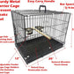 Durable Easy Portable Collapsible Metal Travel or Veterinary Collapsable Parrot Bird Carrier Beaks-Proof Easy Clean Carrier Cage with Stainless Steel Feeder Bowls Natural Wooden Perch