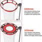 Pro Volleyball Setter Training Equipment Volleyball Setting Trainer Practice Net with 2 Target Hoop Size & 6 Angles & 13 Height Adjustment Ball Collection Bag Indoor Outdoor Practice