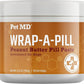 Pet MD Wrap A Pill Peanut Butter Flavored Pill Paste for Dogs - Make a Pocket to Hide Pills and Medication for Pets - 59 Servings