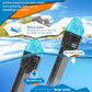 QingSong Full Face Snorkel Mask for Adults, Snorkeling Gear with Camera Mount, 180 Degree Panoramic View Snorkel Set Anti-Fog Anti-Leak
