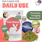 Snout and Shell Pea Flakes for Small Pets – High-Protein Treat for Guinea Pigs, Rabbits, Hamsters, Chinchillas & More – Fun Foraging Snack – 2 oz (28g)