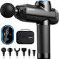 RENPHO Massage Gun Deep Tissue with 12mm Amplitude, Percussion Muscle Massage Gun, Portable Electric Handheld Massager Gun, LED Touch Display Carry Case Power