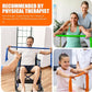 Resistance Bands, Exercise Bands, Physical Therapy Bands for Strength Training, Yoga, Pilates, Stretch Elastic Band with Different Strengths, Workout Bands for Home Gym
