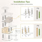 Globlazer Giant Cat Tree, 83 inch Cat Tree for Indoor Cats Large Adult, XXL Cat Tower with 9 Scratching Posts for 20lb+ Heavy Duty Large Adult Cats, F83, Light Grey