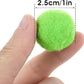 Molain Large Cat Toy Balls, Soft Cat Balls 1Inch Kitten Pom poms Ball Cat Play Toy (30 Pcs)