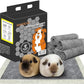 Guinea Pig Bedding, Disposable Guinea Pig Cage Liners, Charcoal Odor Controlling Absorbent Waterproof Pee Pads for Rabbits, Hamster and Other Small Animals. 24''x47''(for Midwest),10 Count