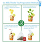 Samcci - Milk Thistle Tea Bags, 50 Teabags, 3g/bag - 100% Natural Milk Thistle Seeds Support Liver Herbal Tea, Caffeine Free - No Additives - No Sugar - Non-GMO - No Gluten