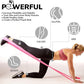 7Ft Long Resistance Bands for Stretching - Resistance Bands Set with Door Anchor - Exercise Bands Including Carry Pouch, E-Book & App - Latex-Free Workout Bands