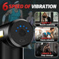 Massage Gun, Small Travel Tool, Massage Gun Deep Tissue,Percussion Handheld Portable Muscle Massager Tool for Full Body Pain Relief, Ideal Gifts for Men, Women(Black)