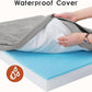 Orthopedic Dog Beds Large Sized Dog, 3 Inch Memory Foam Pet Bed for Medium and Large Dogs, Washable Removable Cover, Nonskid Bottom, Waterproof, 44x32 Inches XXL Light Grey