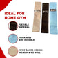 Resistance Bands Set, Versatile Latex Exercise Bands for Home and Gym Workouts, Ideal Workout Equipment for Men and Women, Resistance Bands for Legs, Physical Therapy, (3-Pack)