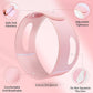 Reusable V Line Lifting Mask with Chin Strap for Sleeping,Face Lift Prevent Sagging, Jaw Exerciser,Pink,M