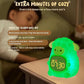 Sheep Alarm Clock with Night Light for Kids with Sleep Training and Sound Machine, Rechargeable Silicone Lamp OK to Wake Clock，Cute Animal Tabletop Lamp, Perfect Sleep Companion for Boys Girls, Pink