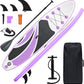 10' Inflatable Stand Up Paddle Board, Ultra-Light Wide Yoga Board for All Skill Levels with Premium SUP Paddleboard Accessories, 84L Waterproof Bag, Non-Slip Comfort Deck for Youth & Adults