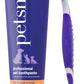 Petsmile Professional Pet Teeth Brushing Kit for Cats & Dogs - Only VOHC Accepted Toothpaste & Patented Toothbrush - Proven to Control Plaque & Tartar Calprox Formula (Say Cheese, 4.2 Oz)