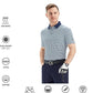 Men's Golf Polo Shirts Short Sleeve Striped Performance Moisture Wicking Dry Fit Golf Shirts for Men