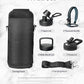 Trebo Water Bottle Insulation 87 oz, Vacuum Stainless Steel Water Jug (Keep Cold for 48 Hrs), LeakProof & Non-BPA, Water Flask with Paracord Handle & Straw Spout Lids, Indigo/Black
