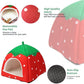 Guinea Pig Hideout 2 Pack Guinea Pig Bed House Cage Accessories Cozy Hide-Out for Hedgehog Ferret Chinchilla&Other Small Animals