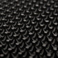 Big Floors 3X3LUXBLAKFLOOR Modular Interlocking Lightweight Plastic Dance Floor Kit (3' x 3'), Luxury Black, 21 Piece
