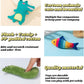 Catnip Toys for Indoor Cats - 6 Pack Organic Plush Kicker Toys, Bite-Resistant Cute Funny Toys for Play & Enrichment from Kittens to Senior Cats