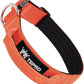 TSPRO Premium Dog Collars Tactical Dog Collar with Handle and Heavy Duty Quick-Release Metal Buckle Durable Thick and Adjustable for Medium to Large Dogs (Orange M)