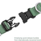 Mikivery Nylon Dog Collar with Quick Release Buckle Soft Adjustable Sturdy for Small Medium Large Dogs Emerald,M