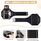 Running Armband for iPhone 15/14/13 Pro/Plus & Galaxy S20/S10, 3D Design Cell Phone Armband with Earphone Pouch Card Slot & Key Pockets, Water Resistant Sports Phone Holder Up to 6.9" Devices