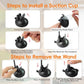 Interactive Bird Simulation Cat Feather Toy Set Cat Retractable Wand Toys Suction Cups Base,Include Detachable 7 Pcs Replacements Feathers Toys