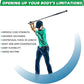 Golf Swing Trainer Pro Golf Bat Carbon Fiber Golf Swing Training Aid,Increase Club Head Speed,Golf Warm-Up Stick,Strength and Tempo Training Golf Accessories for Men Women