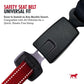 Tuff Pupper Dog Seat Belt | Adjustable Length Dog Seatbelt Restraint | Tangle-Free Locking Carabiner | Shock-Absorbing Bungee | Reflective Stitching for Visibility | Universal Fit for Cars & Trucks