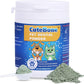 CuteBone Dog Teeth Cleaning Powder - Dog Dental Powder Pet Breath Freshener - Safe & Effective Natural Oral Care Formula Reduces Plaque & Tartar Promotes Healthy Gums Easy-to-Use for Dogs & Cats