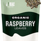 J Mac Botanicals Organic Raspberry Leaves, loose leaf tea 4 ounce