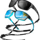 KALIYADI Polarized Sunglasses for Men, Sports Sun Glasses for Driving Cycling Fishing with UV protection