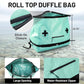 MIER Large Waterproof Duffel Bag Rolltop Dry Backpack Duffle Bags for Kayaking, Rafting, Boating, Swimming, Camping, Travel, Gym, Beach, 60L/80L