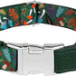 AirTag Dog Collar for Small Medium Large Breed - Adjustable Cute Pattern Dog Collar with Airtag Holder - Soft Leather Tracker GPS Apple Air Tag Pet Collars (X-Small, 9"-12" Neck Fit, Mushroom)