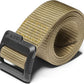CQR Tactical Belt, Military Style Heavy Duty Belt, Webbing EDC Quick-Release Buckle