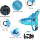 Didog No Pull Dog Harness with Soft Mesh Padded,Reflective & Quick Fit Light Weight Dog Strap Vest Harness,Easy for Walking Training (M:Chest 21-26", Mesh-Blue)