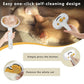 Pet Steam Brush for Dog & Cat – 3-in-1 Spray Hair Removal Comb – Steam Brush for Shedding & Grooming – Spritz Defur Comb – Includes Ear Wipes