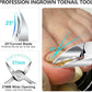 Toe Nail Clippers for Thick Nails - 5PCS Heavy Duty Toenail Clipper for Men, 37mm/16mm Wide Jaw Opening Nail Clippers