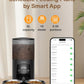 Automatic Cat Feeder 2 Cats - 5G WiFi Pet Feeder with APP Control, 6L Dry Food Dog Feeder with Blockage Alarms, 1-10 Meals Per Day