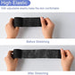 9 Pack 2" x 5 Yards Self Adhesive Bandage Wrap Self Stick Wrap for Ankle, Wrist, Finger, Sports, Breathable Cohesive Vet Tape for Pets (Black)