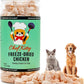 Freeze-Dried Chicken Treats for Cats & Dogs – 100% Human Grade, Single Ingredient, High-Protein, Healthy Snack – No Additives or Preservatives – 1.7oz - Inspected & Tested in USA
