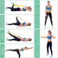Resistance Bands for Working Out, Exercise Bands, Workout Bands, Pull Up Assistance Bands for Body Stretching Training Physical Therapy Muscle Training for Men & Women