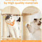 Cat Tree Large Cat Tower Tree 68" Multi-Level Cat Tower for Indoor Cats with Sisal Scratching Posts, Widen Cat Perche, Square Hammock, 2 Widen Condos, Scratching Posts, Beige