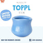WEST PAW Zogoflex Limited Edition Toppl Treat Dispensing Dog Toy Puzzle – Interactive Chew Toys for Dogs – Dog Toy for Moderate Chewers, Fetch, Catch – Holds Kibble, Treats, X-Large 4.75", Periwinkle