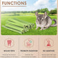 Bissap 25 PCS Guinea Pigs Chew Sticks, Natural Papaya Stems Bunny Chews Treats for Hamsters Chinchillas Small Animals Organic Molar Chewing Snack