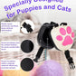 Calming Earmuffs for Cats and Small Dogs - for Anxiety Relief - Noise Canceling for Fireworks, Thunderstorms, Pet Grooming & Force Drying - Dog Ear Muffs Noise Protection (White, Small)